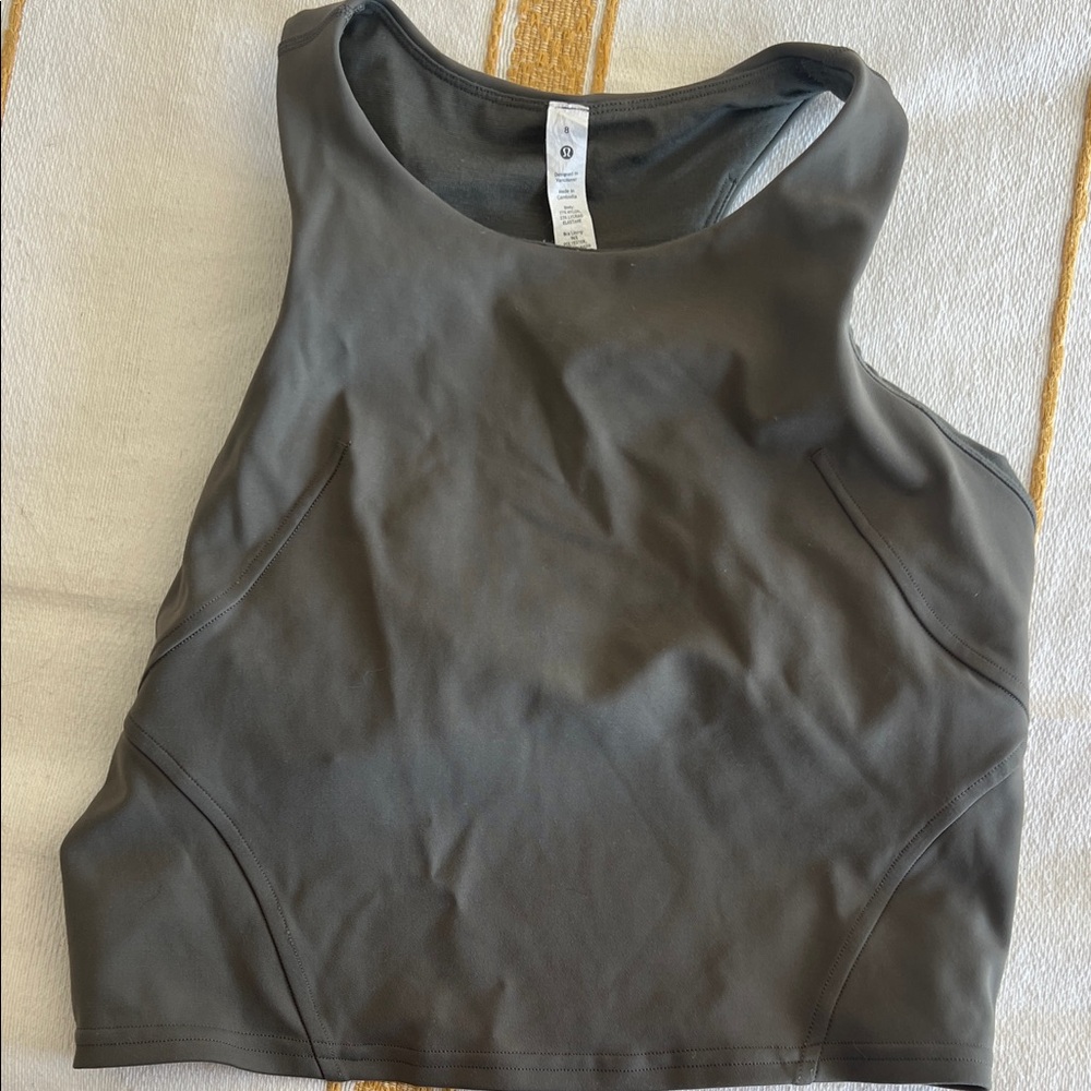 lululemon Invigorate Top - Size 8 - Carob Brown